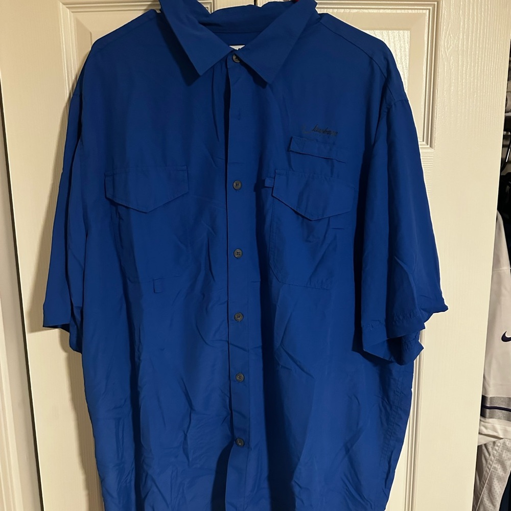 Men’s Jawbone Button-Up Shirt Sun Shirt